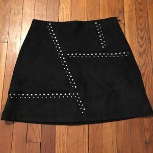 3 for $10!!! NWT Express Suede Studded Mini Skirt